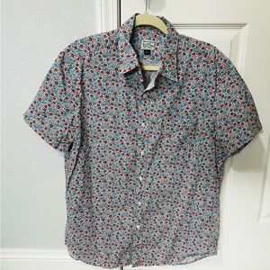 J.Crew Classic Fit Secret Wash Button Down SZ L